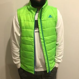 Adidas Neon green Vest